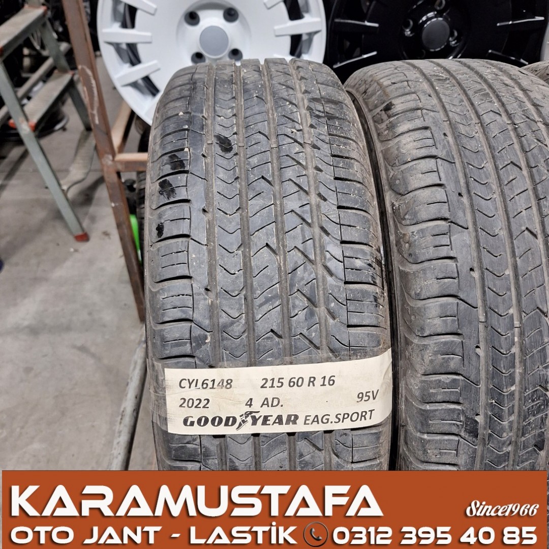 215 60 R 16 GOODYEAR EGSP 95V * 2022 * 4 ADET * CYL6148