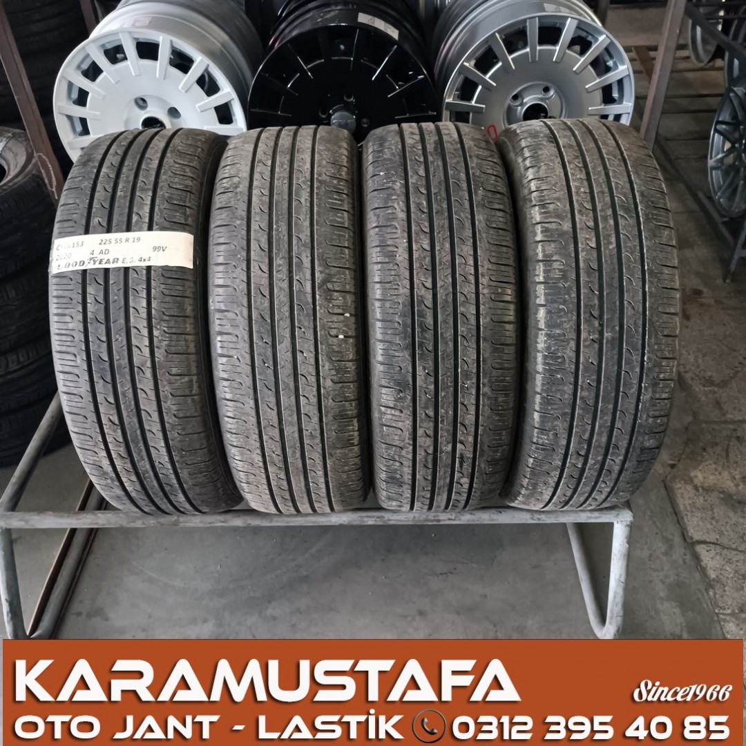 225 55 R 19 GOODYEAR EG 4*4 99V * 2020 * 4 ADET * CYL6153