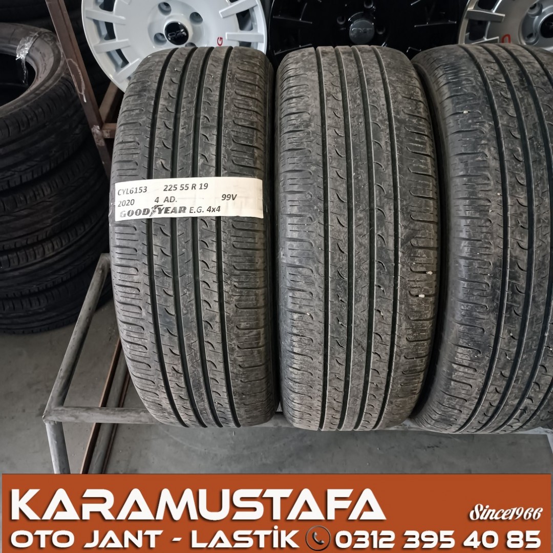225 55 R 19 GOODYEAR EG 4*4 99V * 2020 * 4 ADET * CYL6153