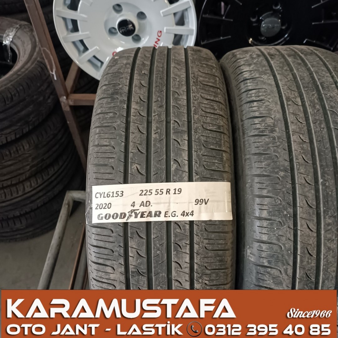 225 55 R 19 GOODYEAR EG 4*4 99V * 2020 * 4 ADET * CYL6153