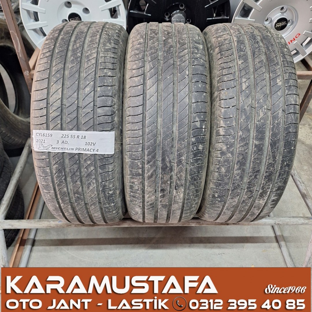 225 55 R 18 MICHELIN PS4 102V * 3 ADET * CYL6159