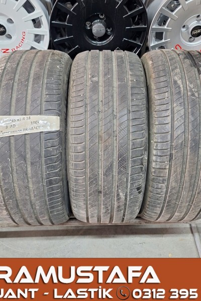 245 45 R 18 MICHELIN PRIMACY4 100V * 2019 * 3 ADET * CYL6161