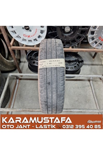 195 75 R 16 MICHELIN AGILIS 107R * 2010 * 1 ADET * CYL6164