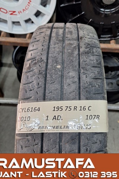 195 75 R 16 MICHELIN AGILIS 107R * 2010 * 1 ADET * CYL6164