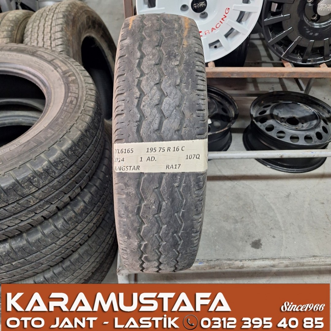 195 75 R 16 KINGSTAR RA17 107Q * 2014 * 1 ADET * CYL6165