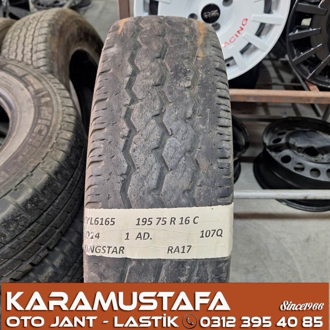 195 75 R 16 KINGSTAR RA17 107Q * 2014 * 1 ADET * CYL6165