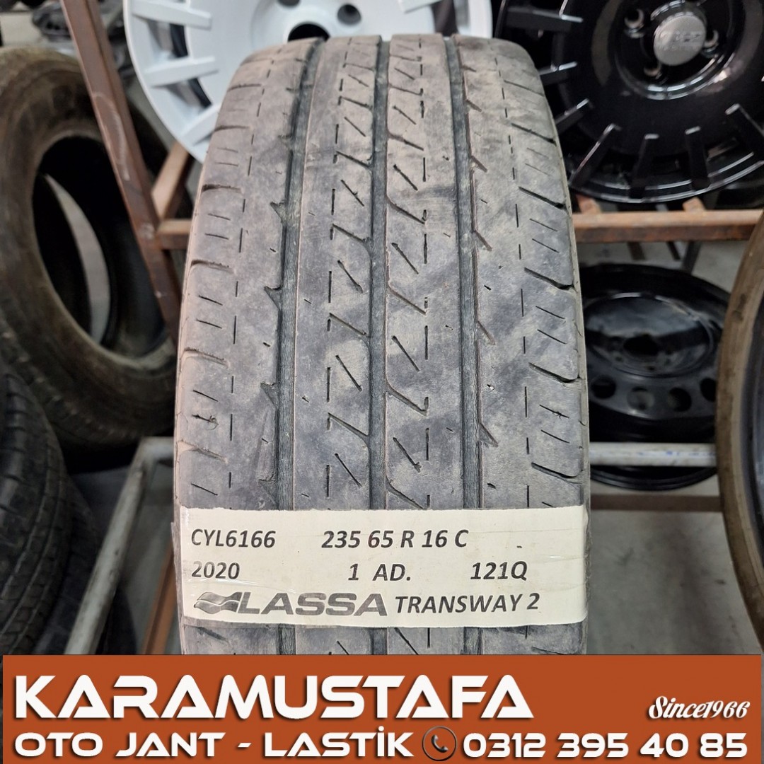 235 65 R 16 LASSA TRANSWAY2 121Q * 2020 * 1 ADET * CYL6166
