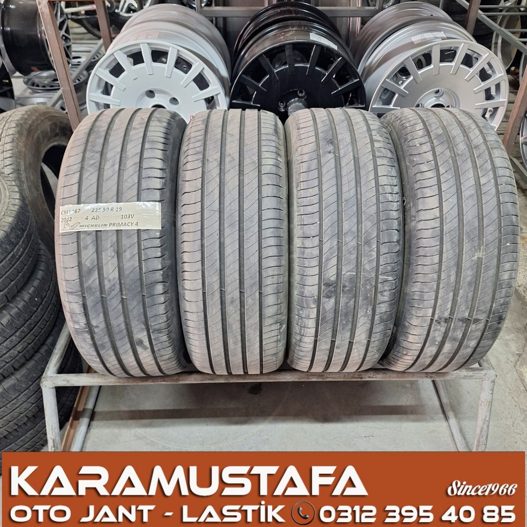 235 50 R 19 MICHELIN PRIMACY4 103V * 2022 * 4 ADET * CYL6167