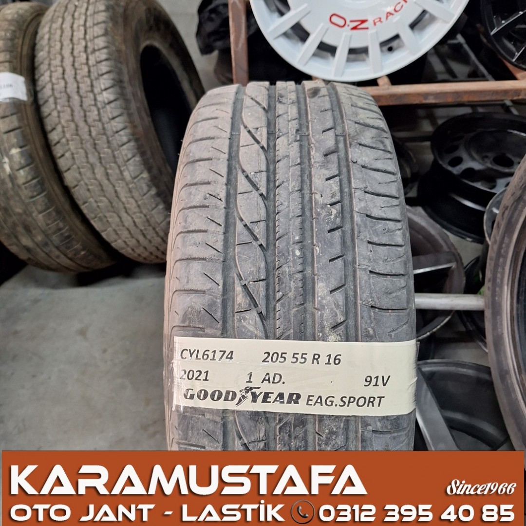 205 55 R 16 GOODYEAR EAGS 91V * 2021 * 1 ADET * CYL6174