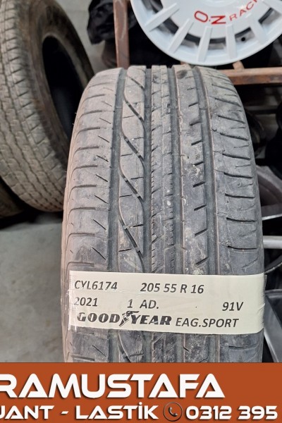 205 55 R 16 GOODYEAR EAGS 91V * 2021 * 1 ADET * CYL6174