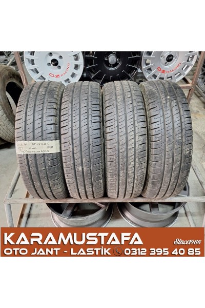 205 70 R 15 MICHELIN AGILIS 106R * 2015 * 4 ADET * CYL6176