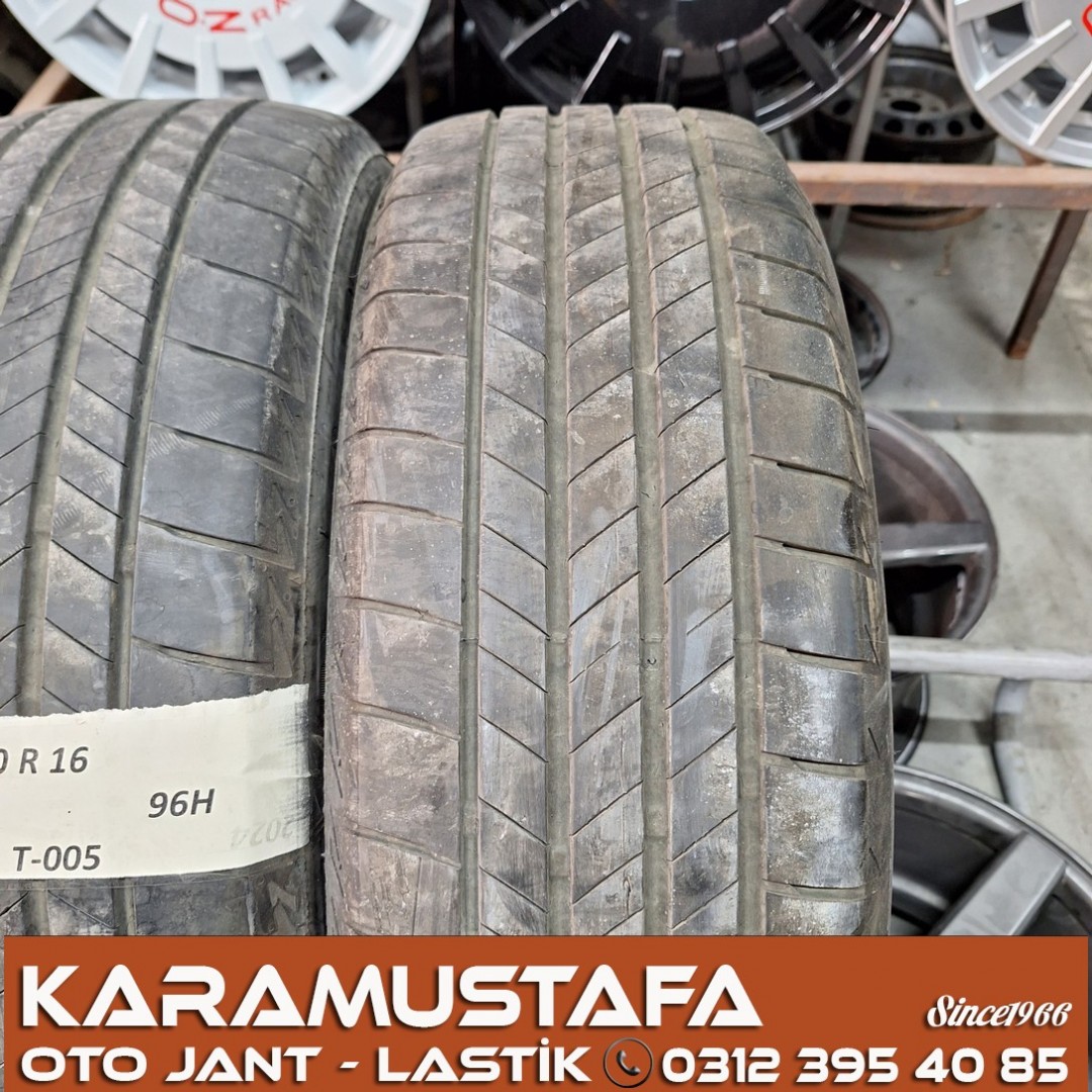 205 60 R 16 BRIDGESTONE T005 96H * 2020 * 2 ADET * CYL6185