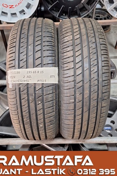 195 55 R 16 PETLAS PT515 87V * 2024 * 2 ADET * CYL6186 **