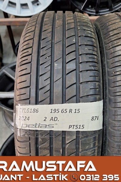 195 55 R 16 PETLAS PT515 87V * 2024 * 2 ADET * CYL6186 **