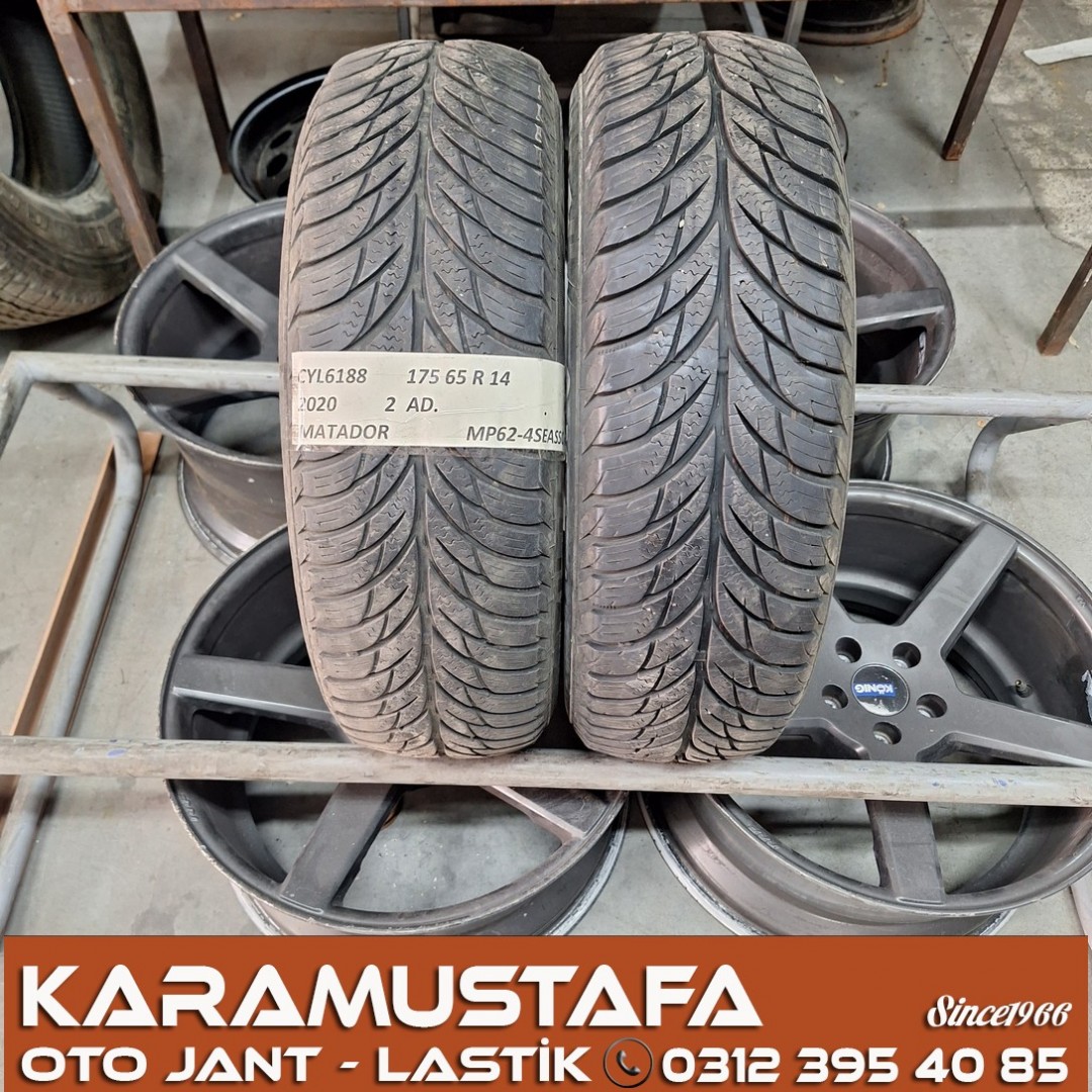 175 65 R 14 MATADOR 4 MEVSIM 82T * 2020 * 2 ADET * CYL6188