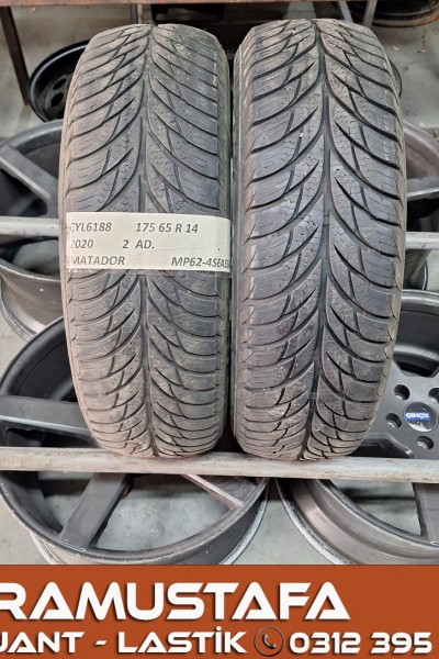 175 65 R 14 MATADOR 4 MEVSIM 82T * 2020 * 2 ADET * CYL6188