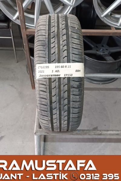 195 60 R 15 BRIDGESTONE EP150 88H * 2021 * 1 ADET * CYL6195