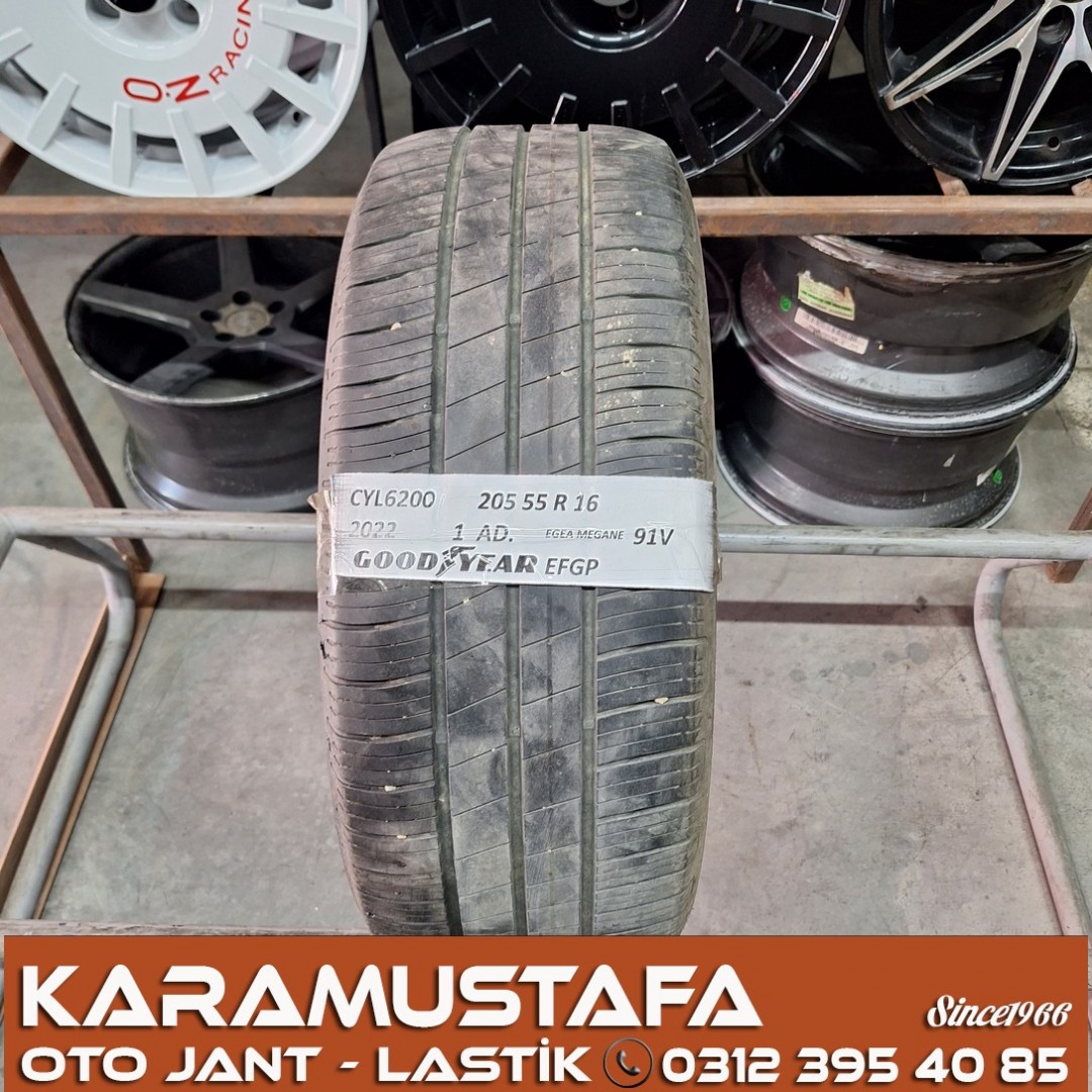 205 55 R 16 GOODYEAR EGP 91V * 2022 * 1 ADET * CYL6200 **
