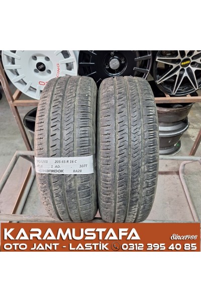 205 65 R 16 HANKOOK RA28 107T * 2016 * 2 ADET * CYL6201 **