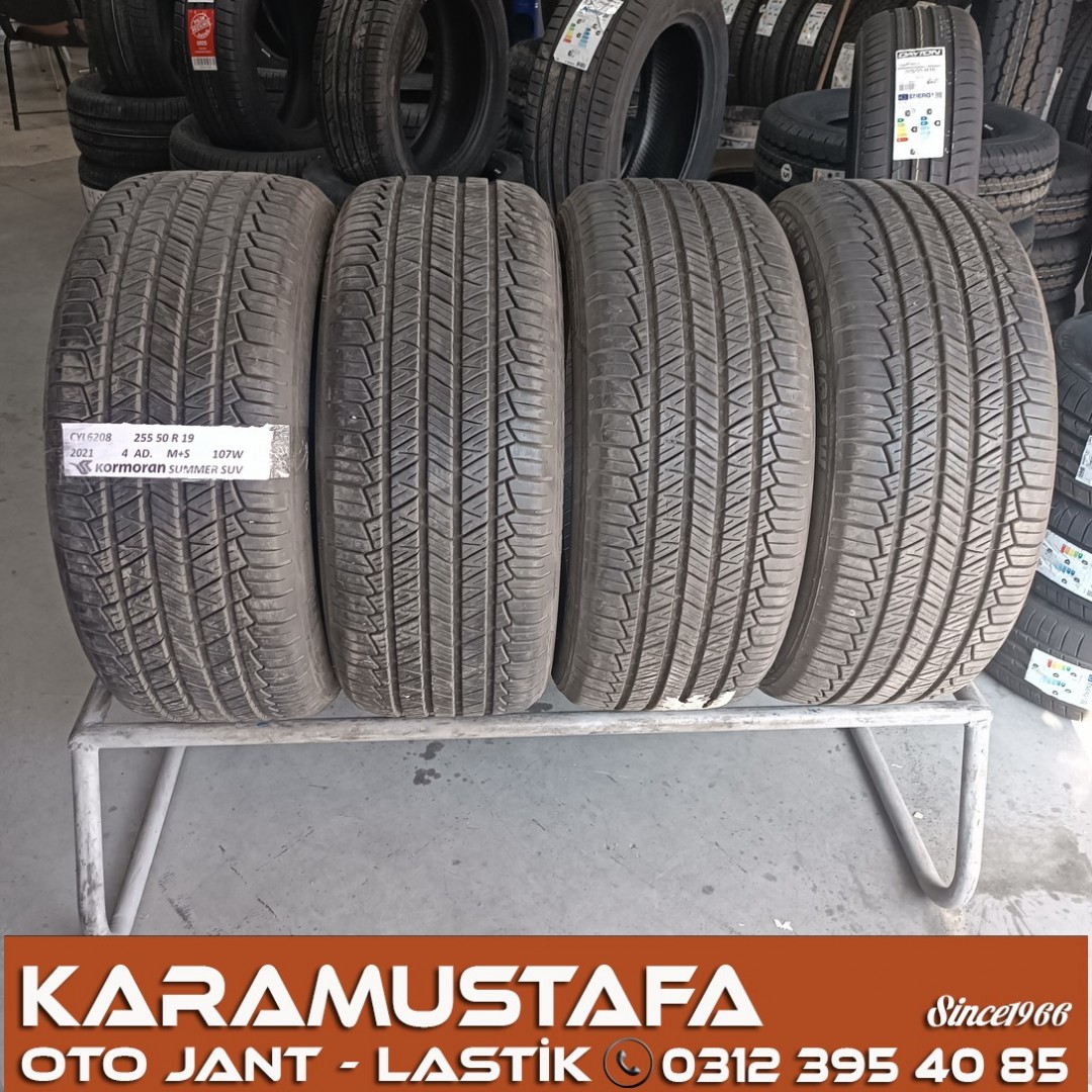 255 50 R 19 KORMORAN SUMMER SUV M+S * 2021 * 4 ADET * CYL6208**