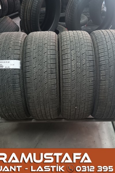 225 55 R 18 KUMHO KL21 * 2018 * 4 ADET * CYL6212 **