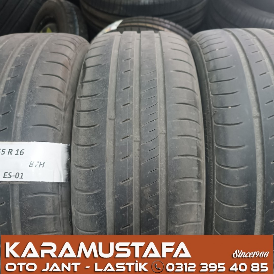 195 55 R 16 KUMHO ES01 87H * 2019 * 4 ADET * CYL6213 **