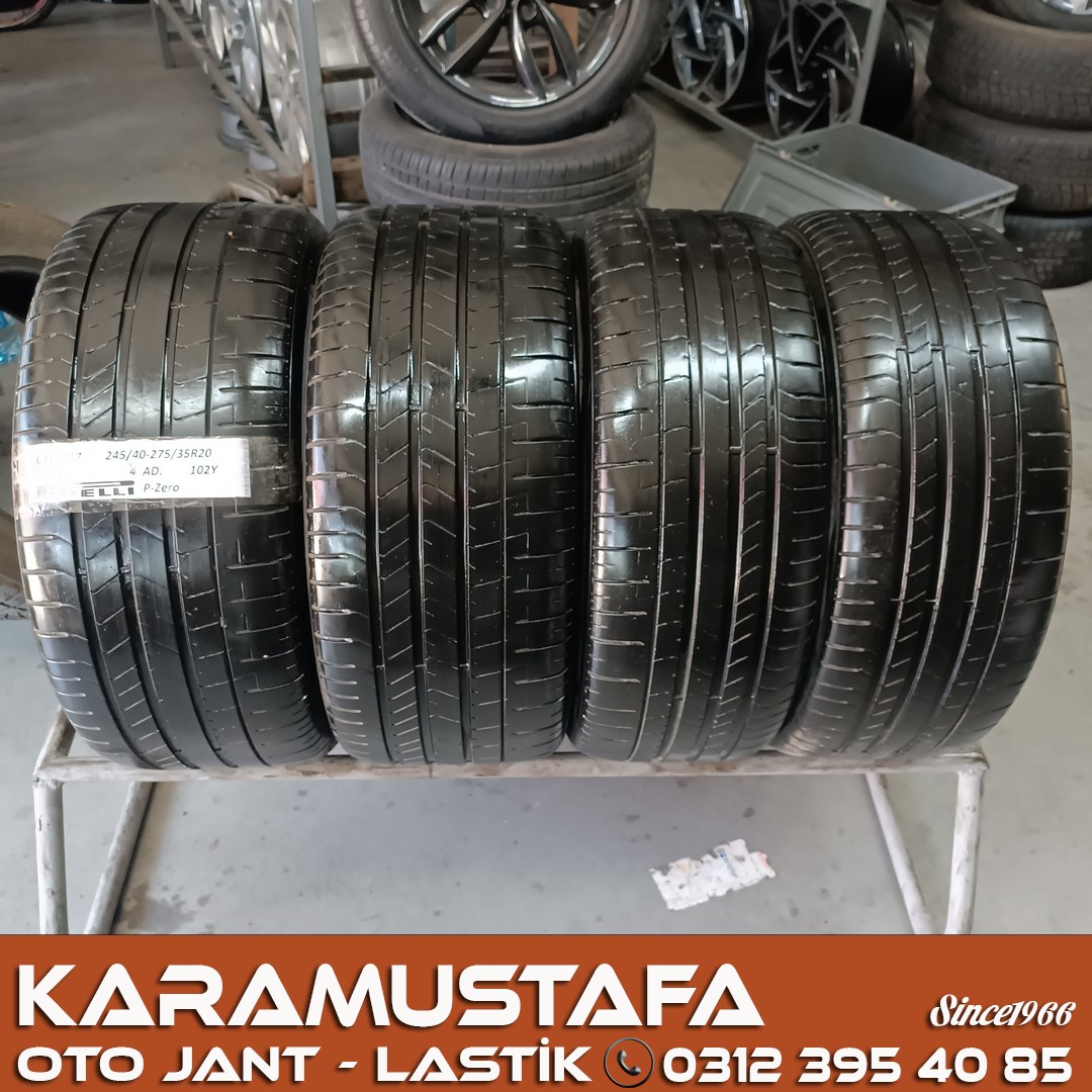 245 40 R 20 - 275 35 R 20 PIRELLI P-ZERO MO* ON ARKA SET 102Y * 2023 * 4 ADET * CYL6217 **