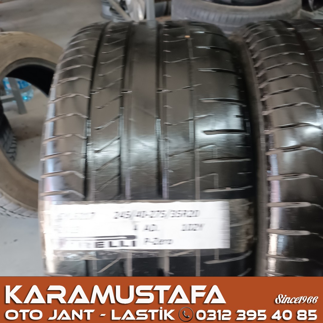 245 40 R 20 - 275 35 R 20 PIRELLI P-ZERO MO* ON ARKA SET 102Y * 2023 * 4 ADET * CYL6217 **
