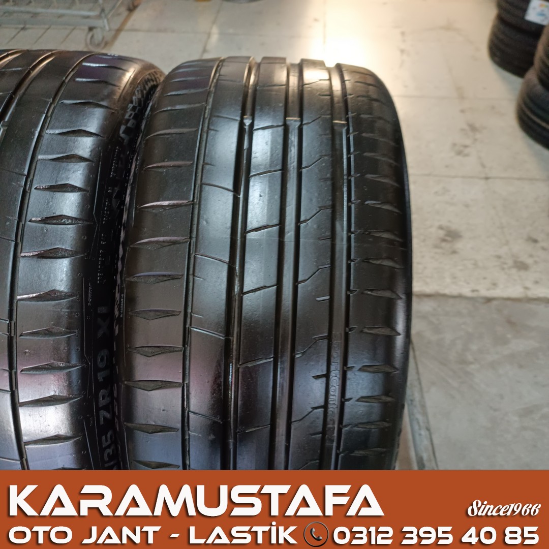 255 35 R 19 CONTINENTAL SPORTCONTACT7 * 2023 * 4 ADET * CYL6221 **