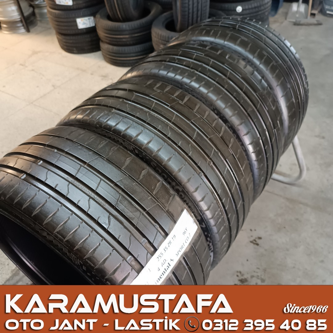 255 35 R 19 CONTINENTAL SPORTCONTACT7 * 2023 * 4 ADET * CYL6221 **