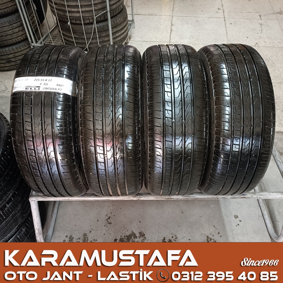 215 55 R 17 PIRELLI CP7 JELLI * 2023 * 4 ADET * CYL6222 **