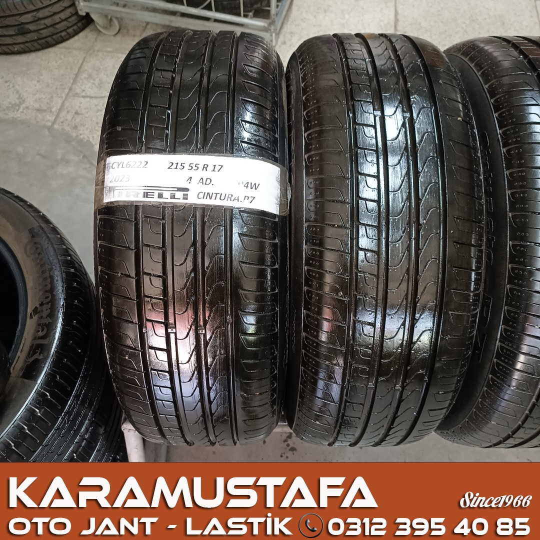 215 55 R 17 PIRELLI CP7 JELLI * 2023 * 4 ADET * CYL6222 **