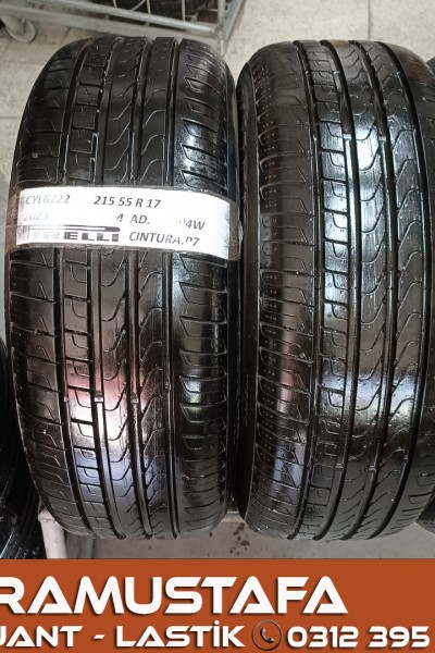 215 55 R 17 PIRELLI CP7 JELLI * 2023 * 4 ADET * CYL6222 **
