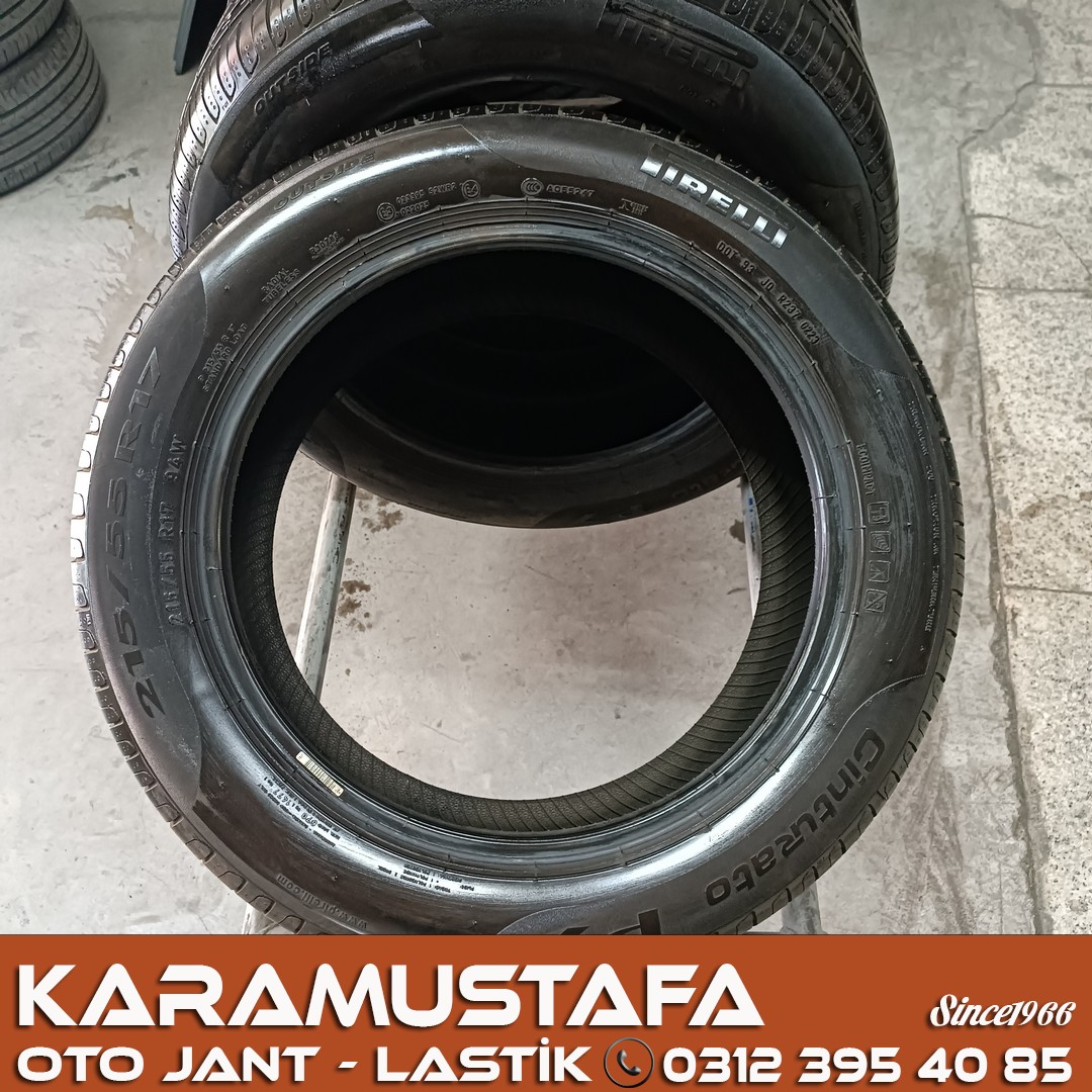 215 55 R 17 PIRELLI CP7 JELLI * 2023 * 4 ADET * CYL6222 **
