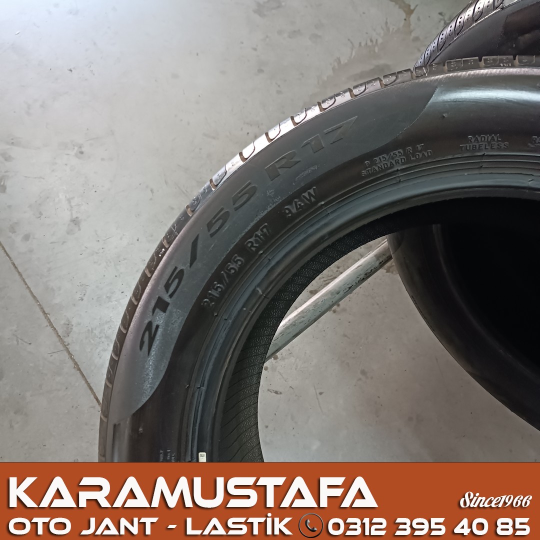215 55 R 17 PIRELLI CP7 JELLI * 2023 * 4 ADET * CYL6222 **