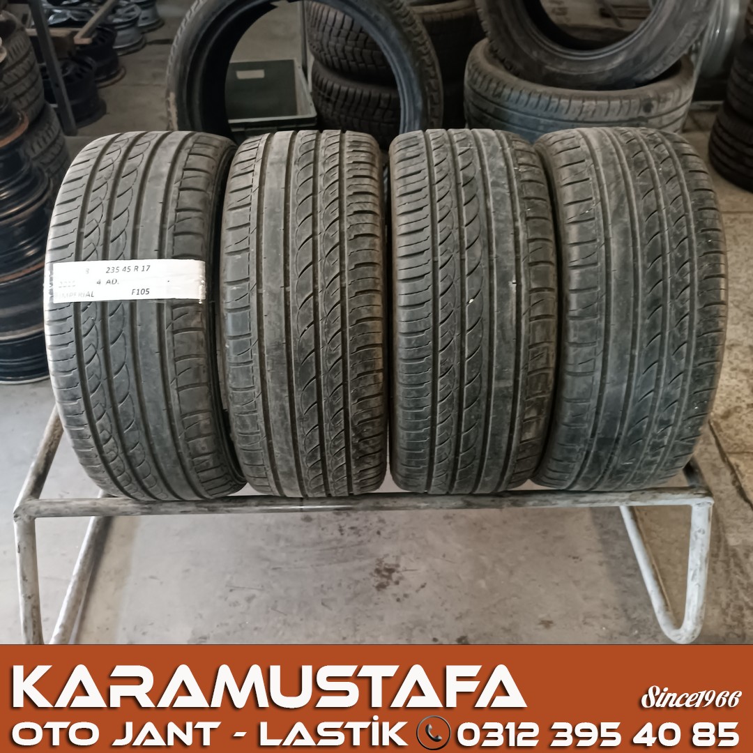 235 45 R 17 IMPERIAL F105 97W XL * 2015 * 4 ADET * CYL6228
