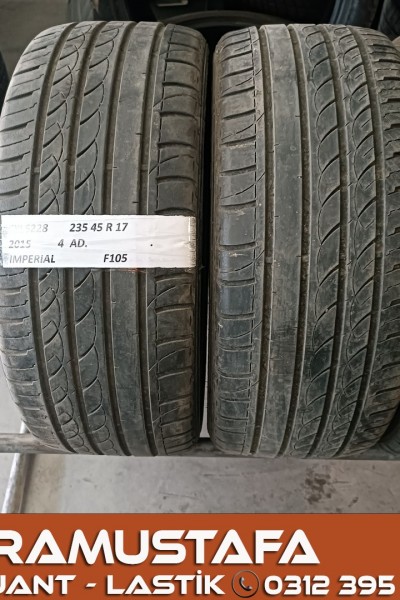 235 45 R 17 IMPERIAL F105 97W XL * 2015 * 4 ADET * CYL6228