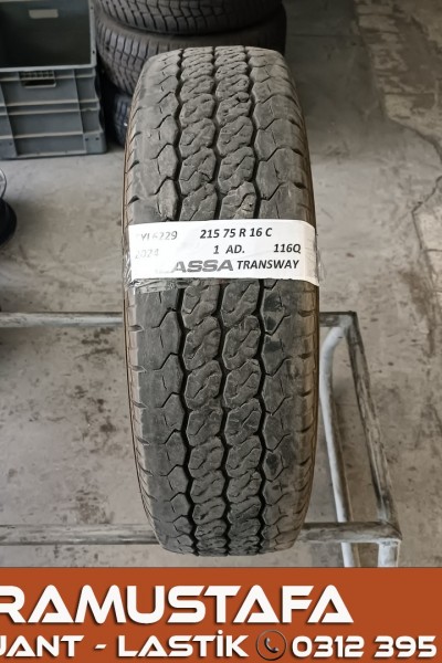 215 75 R 16 LASSA TRANSWAY 116Q * 2024 * 1 ADET * CYL6229 **