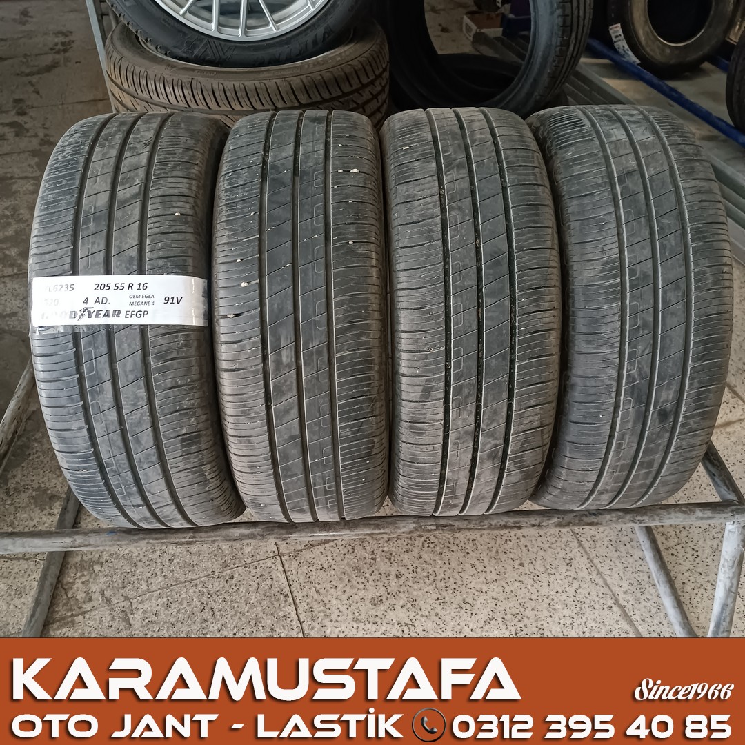 205 55 R 16 GOODYEAR EGP 91V * 2020 * 4 ADET * CYL6235 **