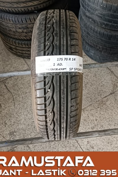 175 70 R 14 DUNLOP SPSPORT01 84T * 2010 * 1 ADET * CYL6239 **