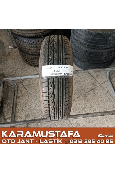 175 70 R 14 DUNLOP SPSPORT01 84T * 2010 * 1 ADET * CYL6239 **