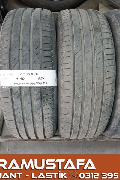 205 55 R 16 MICHELIN PRIMACY4 91V * 2019 * 4 ADET * CYL6246 **