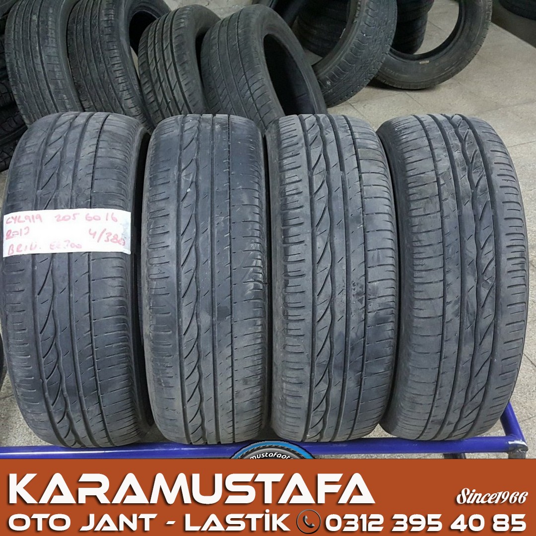 205 55 R 16 BRIDGESTONE ER300 92H * 2011 * 2 ADET * CYL919