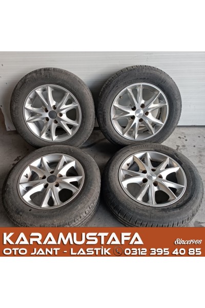 15" RENAULT KANGOO JANT LASTIK TAKIMI 5x108 * CJ002