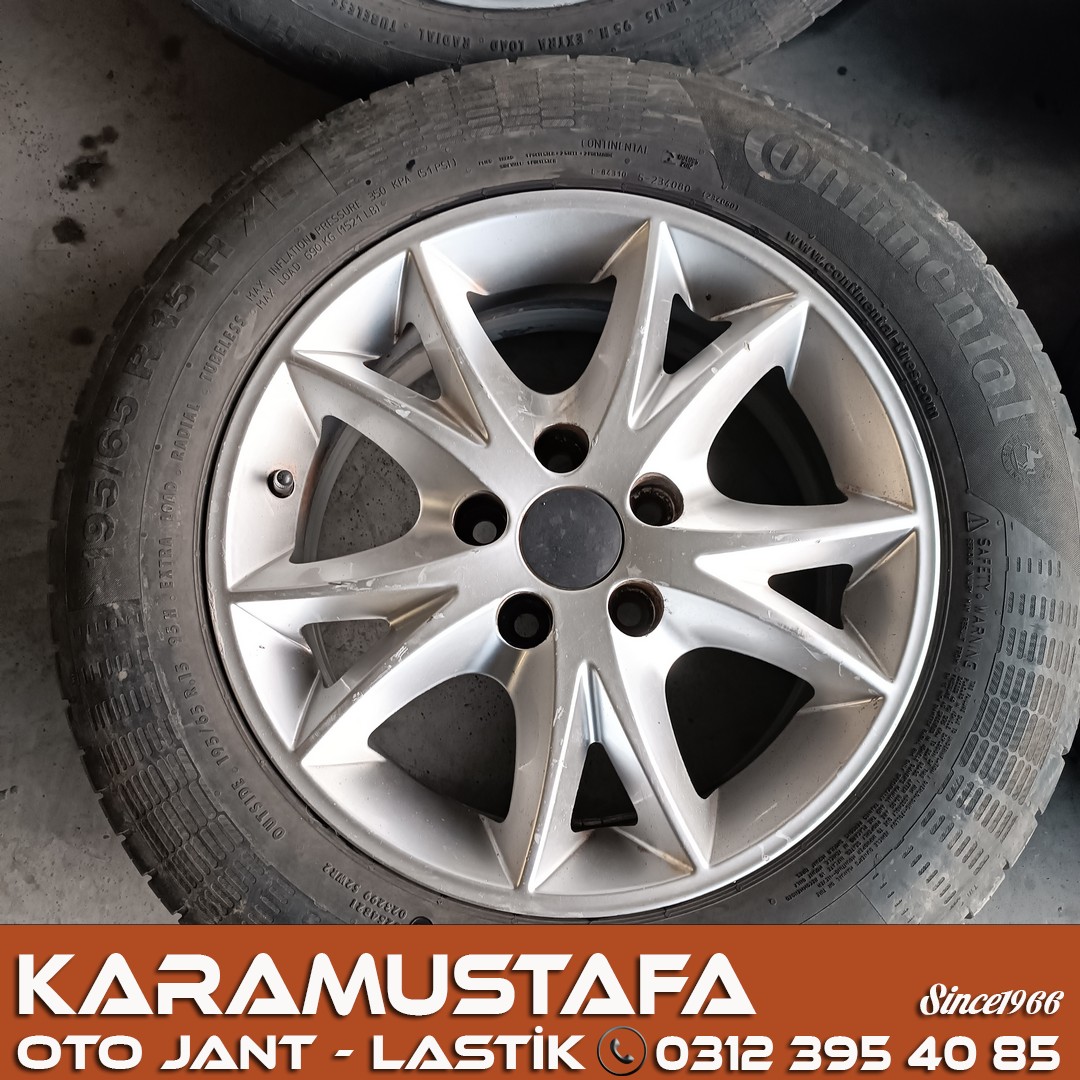 15" RENAULT KANGOO JANT LASTIK TAKIMI 5x108