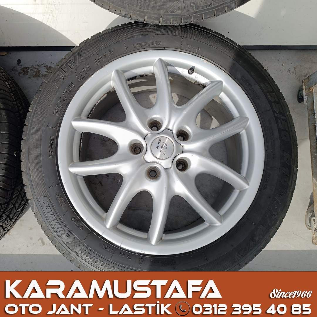 19" PORSCHE CAYENNE ORIJINAL JANT * 255 50 R 19 LASTIK TAKIMI