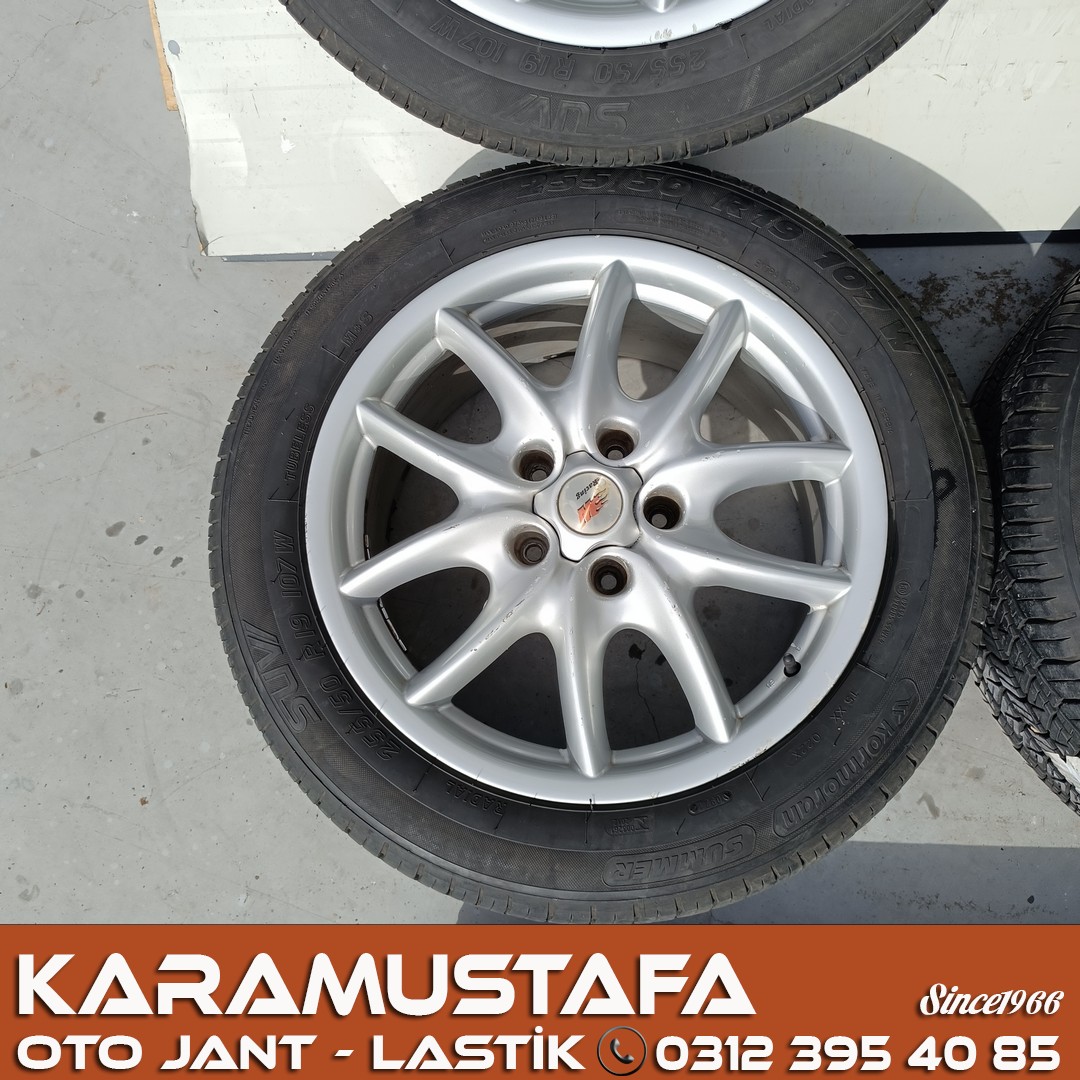 19" PORSCHE CAYENNE ORIJINAL JANT * 255 50 R 19 LASTIK TAKIMI