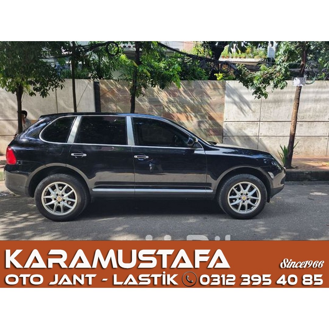 19" PORSCHE CAYENNE ORIJINAL JANT * 255 50 R 19 LASTIK TAKIMI