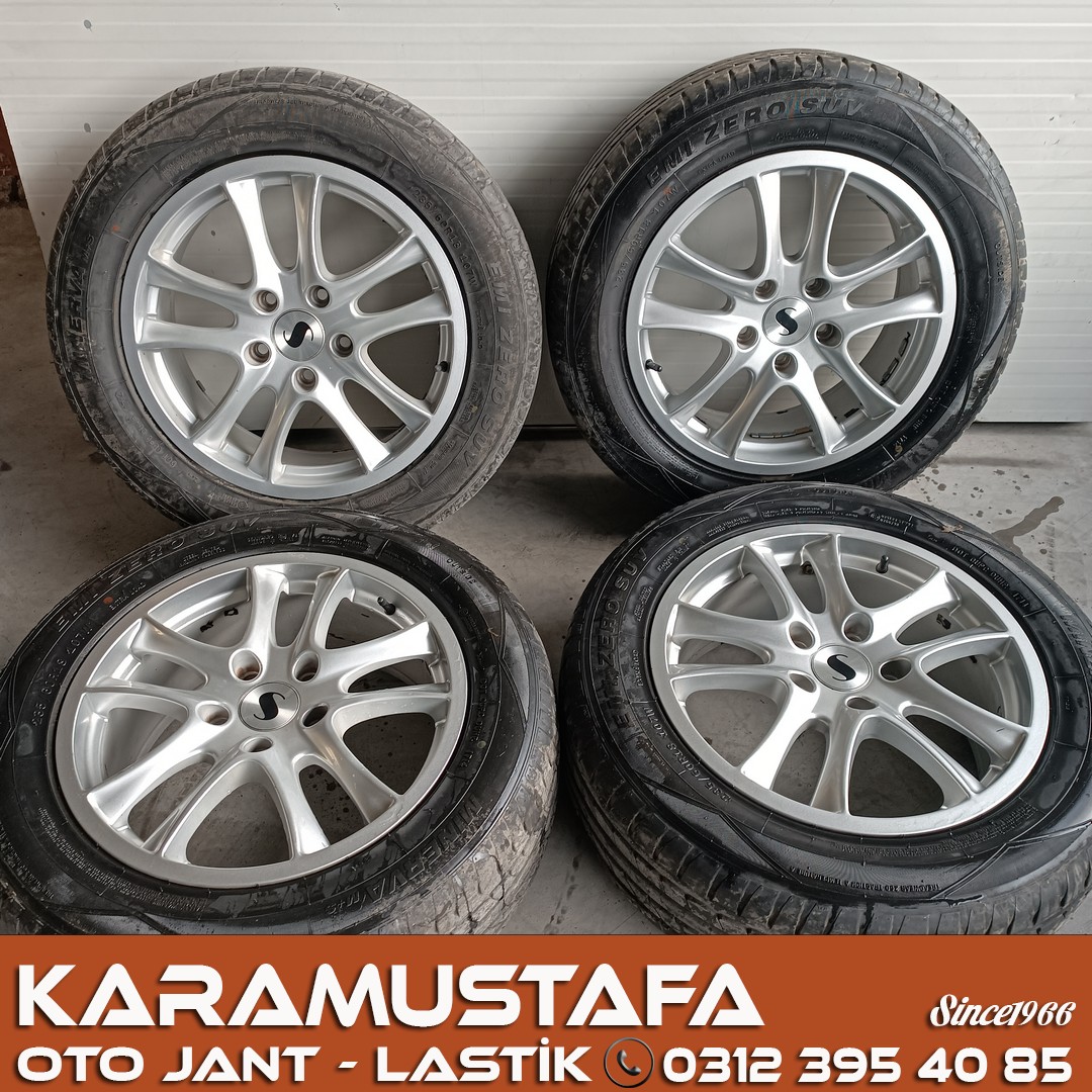 18 " PORSCHE CAYENNE GTS & AUDI Q7 JANT LASTİK TAKIMI * 5x130 * CJ008
