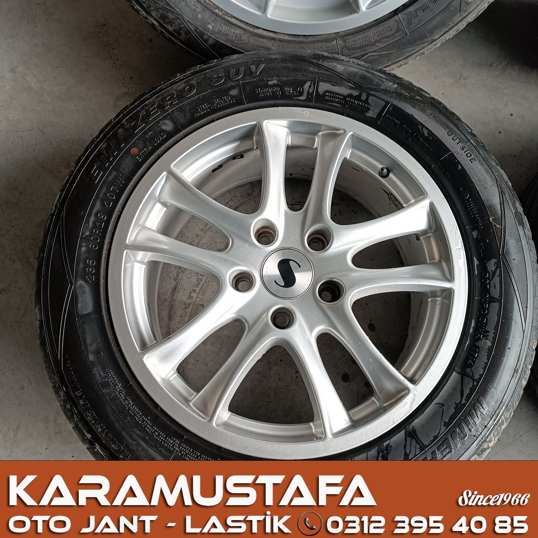 18 " PORSCHE CAYENNE GTS & AUDI Q7 JANT LASTİK TAKIMI * 5x130 * CJ008
